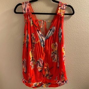 Free People Floral Tank